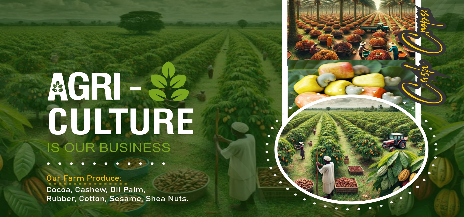 Cash crops